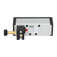 Valva pneumatica ISO5599-1 5/2 Actionare Electrica - Revenire prin Arc fara bobina seria DX-621-BN ISOMAX Parker